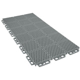 Caliber ProTech Garage Flooring Tiles, 9” x 18” Interlocking Tiles, Grey, 24-Pack Caliber