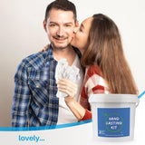 Hands Casting Kit, DIY Plaster Statue Molding Kit & Hand Casting Kits for 2 Adult, Wedding, Friends, Anniversary, Hand Hold Casting Kit for Holiday Activities and Perfect for Couple Gift Ideas Godora