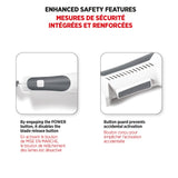 Starfrit Electric Knife with Offset Blades Precision Slicing Enhanced Safety Ergonomic Handle Starfrit