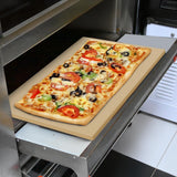 Caprihom Extra Large Pizza Stone 22 Inch, Rectangular Pizza Grilling/Baking Stone 22" x 14", Industrial Commercial Oven Stone, Ideal for Grilling Baking Several Pizzas Bread - Includes Scaper Caprihom