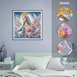 FHBUBPUP Religious Diamond Art Painting Kits for Adults, 5D Virgin Mary Special Shape Diamond Art for Beginners, Rhinestones Gem Art Craft Home Wall Decor Gift 12×12inch FHBUBPUP