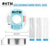 63/37 Rosin Core Tin Lead Solder Wire For Electrical Soldering(0.3mm/50g) HengTianMei
