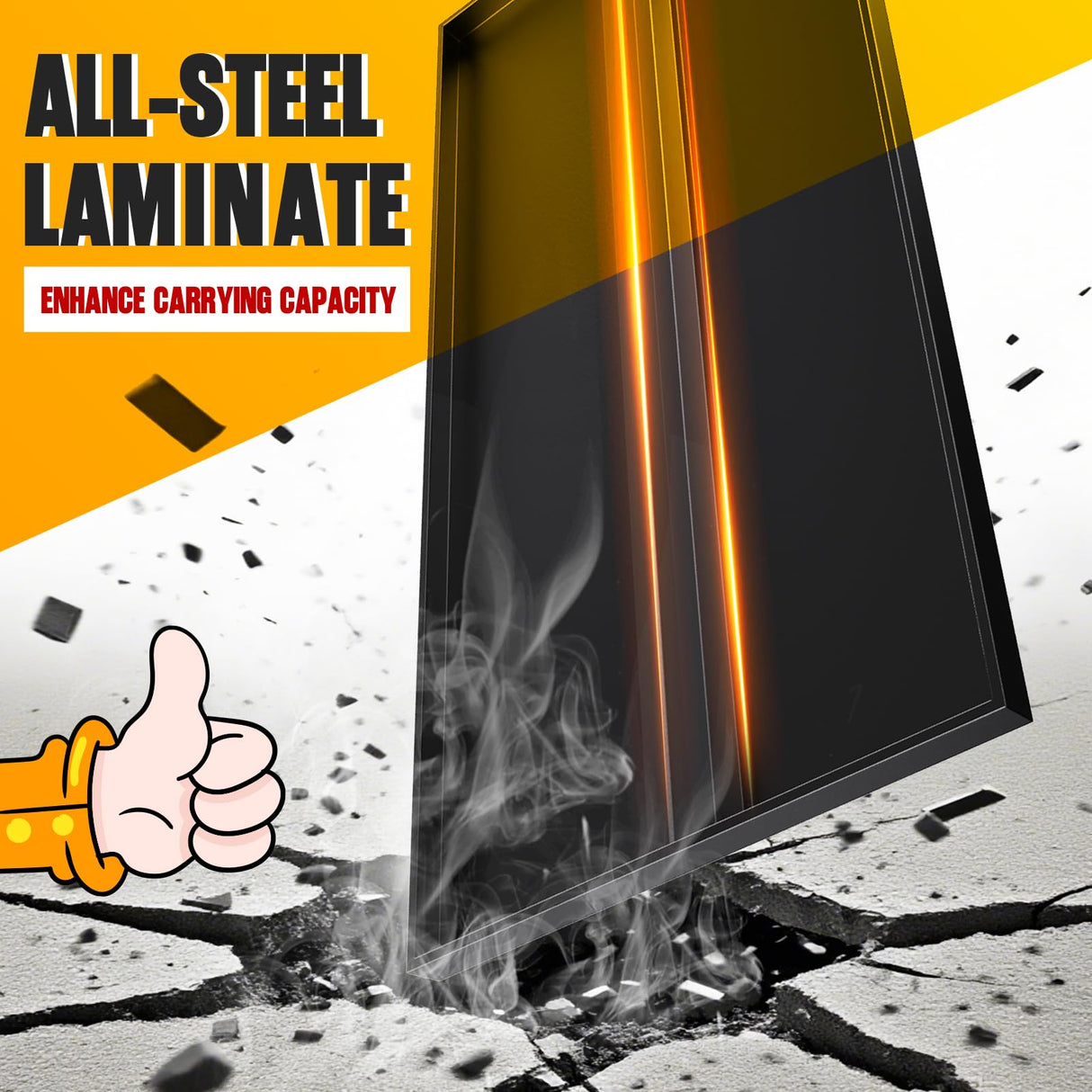 RPGHJJ 59" W Garage Shelving Heavy Duty Garage Storage Shelves Metal Shelving Unit 5T Adjustable Industrial Utility Shelf 3000LBS Black Organization Rack for Warehouse Storage,72" H x 59" W x 20" D RPGHJJ