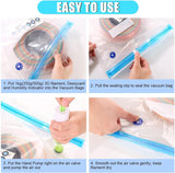 AMOLEN 3D Printer Filament Storage Bag Vacuum with Two Sizes - Spool Storage Sealing 12 Bags Dust Proof Humidity Resistant for Keeping Filament Dry 45PCS Total AMOLEN