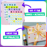 Chalkola 6 Washable Dot Markers for Toddlers 1-3 | Non Toxic Bingo Daubers for Toddlers 2-4 | Preschool, Kindergarten Paint Stamp Markers Set - Dot Art and Crafts Supplies for Kids Chalkola