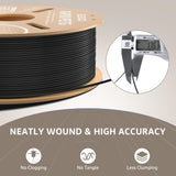 ELEGOO Rapid PETG Filament 1.75mm Brown 1KG, High Speed 30-600mm/s 3D Printer Filament Dimensional Accuracy +/- 0.02 mm, 1kg Cardboard Spool(2.2lbs) Fits for Most FDM 3D Printers ELEGOO