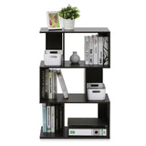 FURINNO Simply Modern 3-Tier Open Book Shelf Furinno