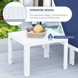 NICESOUL 11 Piece Oversized Luxury Aluminum Outdoor Sectional Sofa with Lounge, Weather Resistant Modular Patio Furniture Set, 500 lbs Heavy Duty Conversation Couch for Poolside Garden, Navy Blue NICESOUL