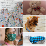 9.8X 9.8 42Pcs Cotton Print Fabric Bundle Squares Pre-Cut Multicolor Design Printed Quilting Sewing Floral for Quilting Patchwork DIY Craft Scrapbooking Cloth (Red/Yellow/Green/Blue/Pink/Purple) BDS-HOME