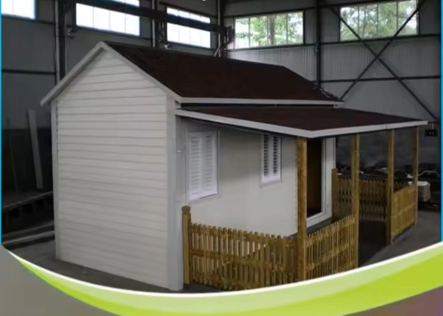 20 Ft Tiny Prefab House to Live in 1 Bathroom, 1 Bedroom & 1 Kitchen- for Small Family