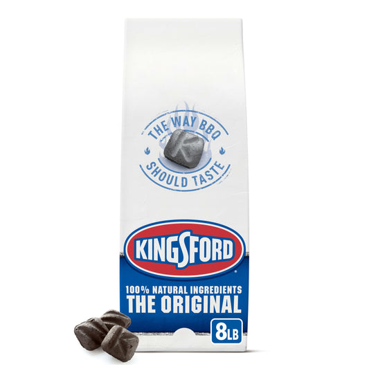 Kingsford 32071 Original Charcoal Briquettes, 8 lb, Black