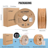 CCTREE ABS Filament 1.75mm, 1kg Spool, Dimensional Accuracy ±0.03mm, ABS+ 3D Printer Filament Plus, High Strength & Heat Resistance 3D Printing Filament, Skin CCTREE