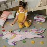 PEACEABLE KINGDOM Shimmery Unicorn Floor Puzzle, 1 EA Peaceable Kingdom