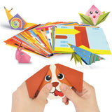 308 Sheets Origami Paper Kit, 5.5inch Craft Origami Set for Kids Ages 5-12, with 54 Patterns & Guiding Book for Beginners, Art Projects for Children Adult, Birthday Christmas Gifts for Boys&Girls Firstop