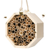 Mason Bee House,Hanging Bee Houses for The Garden, Pollinating Bee House Attracts Peaceful Bee,Insect Observation,Beekeeping Supplies Pumwoy