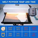 Yamation DTF Transfer Powder Adhesive: White 70.4 oz / 4.4 lbs - Hot Melt Adhesive Powder for Sublimation - Ideal for Inkjet Printer on T-Shirts - Suitable for DTF Film and Ink Yamation