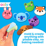 Ooly Air Dry Clay for Kids, 24 Colors Modeling Clay with 3 Shaping Tools, Play Dough Gifts for Kids, Craft Supplies - Creatibles Ooly