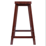Winsome 94084 Satori Stool, 24", Walnut Winsome