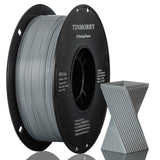 TINMORRY PETG Filament 1.75, Rapid PETG-Eco 3D Printer Filament, Compatible with Bambu FDM 3D Printer, 1 KG 1 Spool, Grey TINMORRY