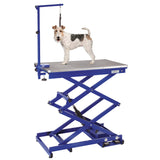 Master Equipment Master Equip Xtend Electric Grooming Table, Blue Master Equipment