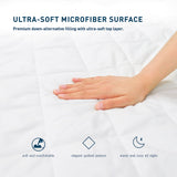 Yuurom Heated Mattress Pad California King Size 72×84 inches, Electric Mattress Pad Dual Control 10 Heat Settings 12-Hour Auto Off Timer 13ft Extra Long Cord, Bed Warmer Mattress Cover 18" Deep Pocket Yuurom