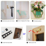 Marynee DIY String Art Craft Kit for Adults,Teens,Beginner,Kids.Include All Necessary Accessories and Frame , Adults Crafts Kit, Home Wall Decorations Unique Gift(Vase 9.8 X 13.4 inch） Marynee