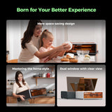 Creality Falcon A1 10W Laser Engraver, 80W Powerful Output, Fully Enclosed, 600mm/s Speed, HD Camera Auto Positioning, Pre-Assembled&Smart Material Recognition, Ideal for Wood & Metal, Class 1 Safety Creality