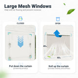 Quictent 10'x 30' Outdoor Heavy Duty Tent for Party Wedding Canopy White Waterproof Gazebo with Removable Mesh Windows Sidewalls Event Shelters Quictent