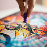 DIAMOND DOTZ Triple Treble Music Diamond Painting Kits for Adults - Diamond Art Kits a Relaxing Creative Craft Kit with Dotz Gems 10.6"x15.7" DIAMOND DOTZ