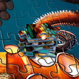 Rocorose Octopus Puzzles for Adults 1000 Pieces, Deep Blue Sea Ocean Exploration Theme Jigsaw Puzzle, Nature Marine Artwork Challenging Family Activity Puzzle Game Rocorose