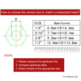 Finnhomy Stem Caster Wheels 2 Inch Heavy Duty Threaded Swivel Casters 1/4" - 20 x 1 Set of 4 for Wire Shelve Wheels P Anti-wear Smooth Casters, Black Finnhomy