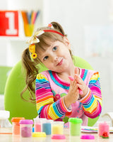 PET SHOW 50 Pack Big Flower Girl Headbands for Litter Girls with Teeth Interchangeable Charms Removable Bows Slip on Head Bands Hair Clips DIY Hair Bands Accessories Making Kit Birthday Gift PET SHOW