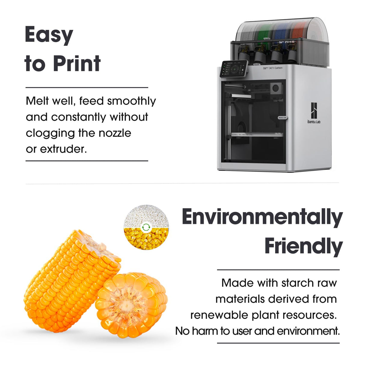 eSUN Magic PLA Filament 1.75mm, Dual Color Dark Night Starlight Twinkling PLA 3D Printer Filament, 1KG (2.2 LBS) Spool 3D Printing Color Change Filament for 3D Printers, Dark Twinkling Green eSUN