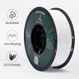 Welcomeget PLA 3D Printer Filament, 16 Rolls, Dimensional Accuracy +/- 0.03 mm, 16kg Spool(35.2lbs), 1.75 mm，Black White Grey Red Green Blue Yellow Purple Silver Transparent Pink Orange Wood Brown welcomeget