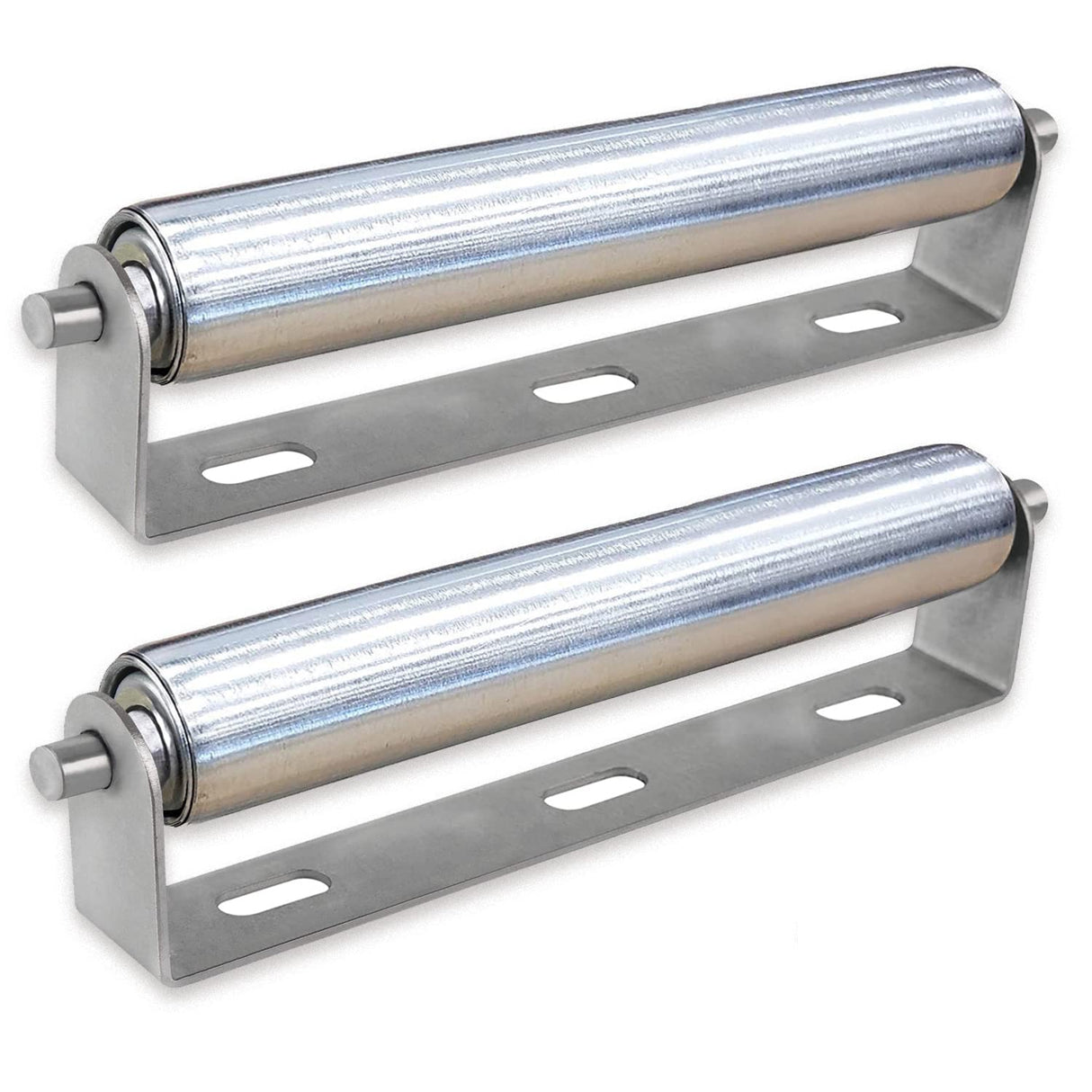 1.5" Diameter Roller and Bracket Set - 13.8" Long for Transporting Such as Foating Fishing Boats, Kayaks, Rafts and so on - Pack of 2 TAOMENNI