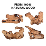 BTEOBFY Natural Wood Edge Contemporary Coffee Cocktail Table, Live Edge Coffee Table,Living Room Coffee Table with Clear Lacquer Finish and Metal Hairpin Legs,Unique Desktop BTEOBFY