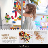 CAPHAUS NSF Commercial Grade Heavy Duty Wire Shelving w/Wheels, Leveling Feet & Liners, Metal Shelf, Garage & Utility Storage, 6-Tier 48 x 18 x 76 CAPHAUS