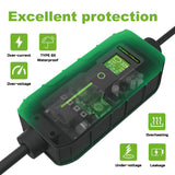 EVMaster Level 1 and Level 2 EV Charger, 28FT 32Amp 240Volt Electric Vehicle Portable Charger with NEMA 14-50P Plug, EV Charging Station for J1772 Electric Cars, CE Certificated EVMaster