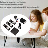 FDM Mini 3D Printer for Beginners, Smoothly Printing High Accuracy Mini 3D Printer with Uniform Heating, Quick Assembly, Easy for Kids (US Plug) Bewinner