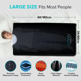 Portable Sauna Blanket with Bonus Cotton Insert Towel - V2.0 Major Upgrades! Premium Far Infrared Sauna Blanket for Detoxification - Sauna Blanket Infrared Saunas for Home with 85-185℉ Temp Range REVIIV