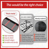 72"H Storage Shelves 5-Tier Garage Shelving 3500LBS - Commercial Steel Storage Rack Adjustable Metal Shelving Unit for Garage, Basement, Warehouse, Pantry, Kitchen, 72"H x 16"D x 36"W, Black PRESTELION