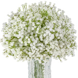 Sukh 10PCS Baby Breath Artificial Flowers Fake Babys Breath Gypsophila Flowers Bulk Realistic Artificial Flowers Bouquet Flores Artificiales para Decoracion for Wedding Party Home Decoration Sukh