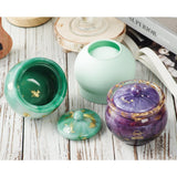 Jar Resin Molds Extra Large, Jars Silicone Molds with Lid for Epoxy Resin Casting for DIY Jewelry Storage Box, Candy Container,Candle Holder, Home Decoration FaitmainX