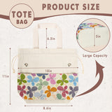 TOGETRUE Yarn Bag, Knitting Crochet Tote Bag, Yarn Storage Bags Organizer, Crochet Bags for Crocheting Project, Store Skein Ball, Short Knitting Needle (Butterfly) TOGETRUE