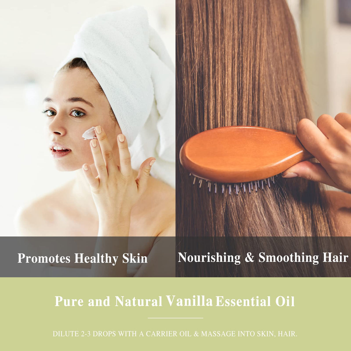 Vanilla Essential Oil 30ml/1.01fl.oz, MAYJAM Premium Vanilla Oils for Aromatherapy, Diffuser, Soap Making, Candle Making, Long Lasting Scents MAYJAM