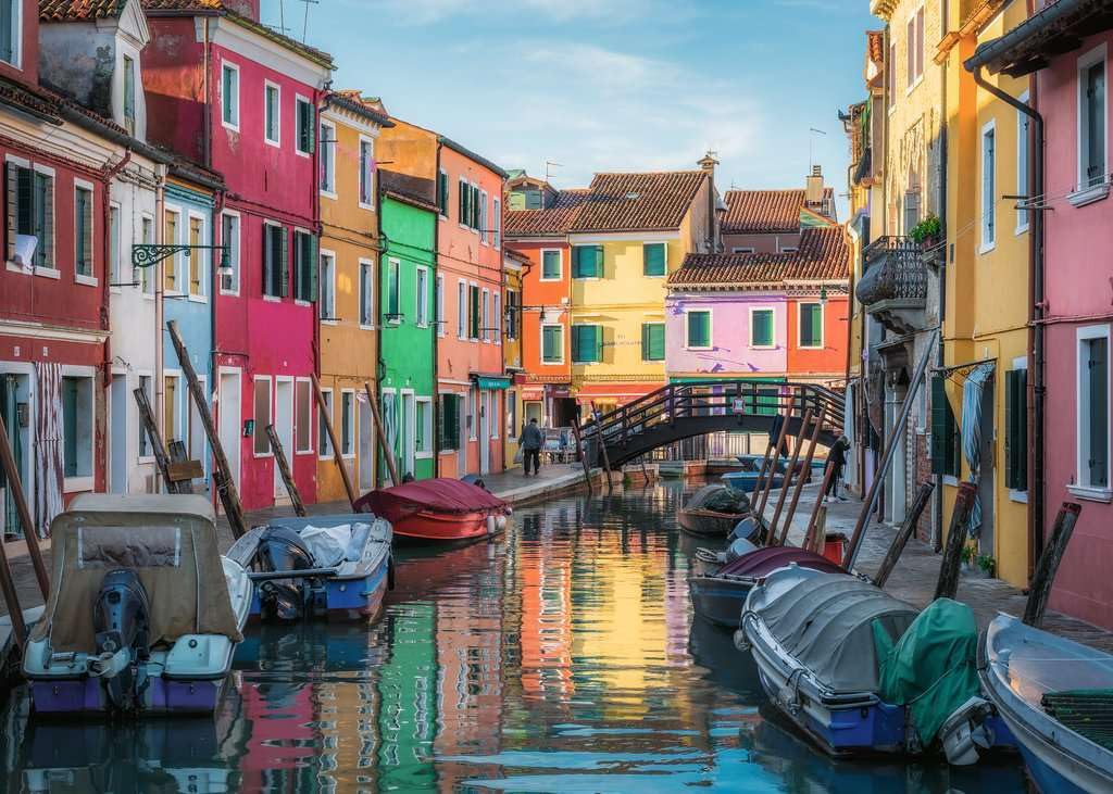 Ravensburger Burano, Italy 1000 Piece Jigsaw Puzzle for Adults | Unique, Pieces | Anti-Glare Surface | FSC Certified, Eco-Friendly | Amazon Exclusive Ravensburger