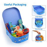 Mideer Floor Puzzle for Kids 4-8, 100 Piece World Map Jigsaw Puzzle with Continents, Geography Educational Toys for Boys and Girls, Globe Atlas Puzzle Maps Preschool Learning Game for Kids Ages 4-6 MiDeer