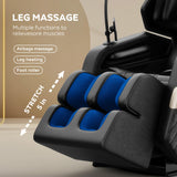 Zero Gravity Massage Chair Full Body Shiatsu Massage Chair Recliner with Heat, Air Pressure Massage, Foot Rollers, Bluetooth Speaker, Touch Screen, Luxury Home Relaxation Back Fatigue Pain Relief VUYSUYVY