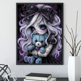ZEECQING 5D Diamond Art Painting Kits for Adults Gothic, Diamond Art Kits for Beginners,DIY Full Drill Paint by Numbers for Wall Decoration 12x16inch/30x40cm ZEECQING