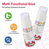 Faburo 2 x 120ml Jigsaw Puzzle Glue Clear, 8 Oz Glue for Puzzles to Frame, Clear Puzzle Glues Kit, Puzzle Preserver Sealer for 1000 Pieces, Wood Puzzle Saver Glues Spray, 2 Pack Faburo